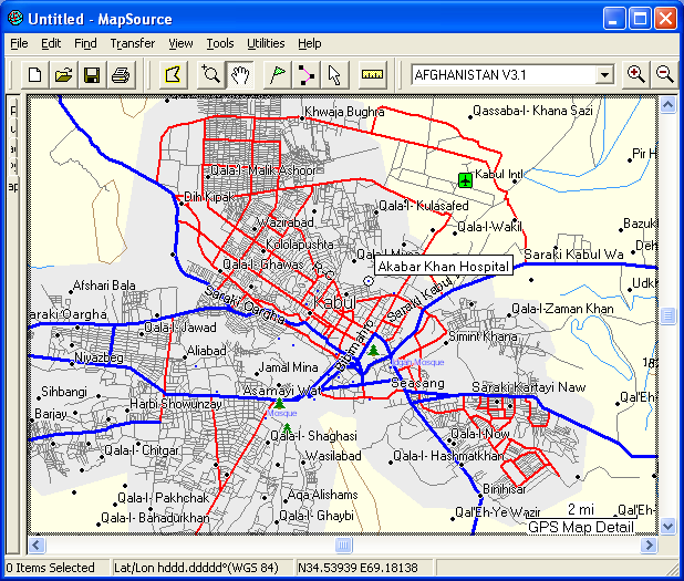 Afghanistan Map CD/Worldmap Bundle