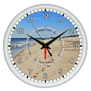 Footprints Time & Tide Clock