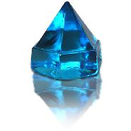 Small Light Blue Deck Prism